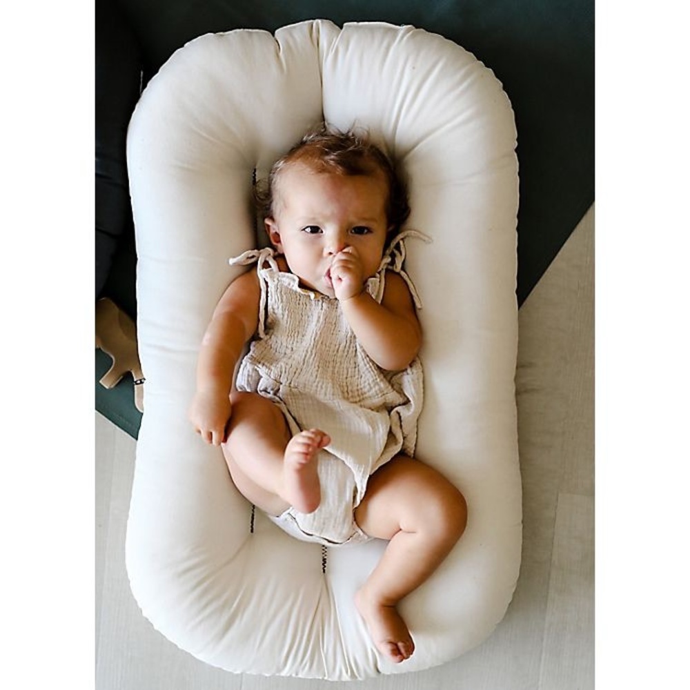Snuggle Me Organic Infant Lounger in Natural